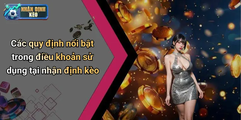 Các quy định nổi bật trong điều khoản sử dụng tại nhận định kèo