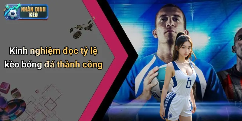Kinh nghiệm đọc tỷ lệ kèo bóng đá thành công