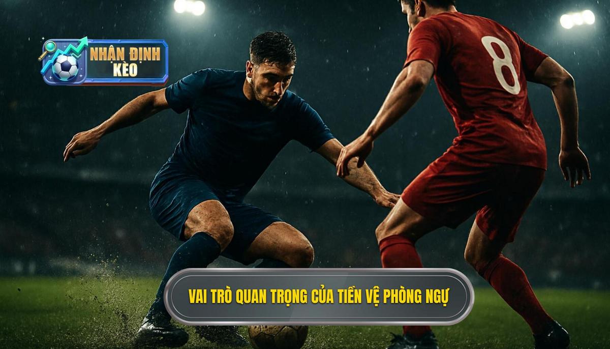 Vai trò then chốt của tiền vệ phòng ngự đơn độc