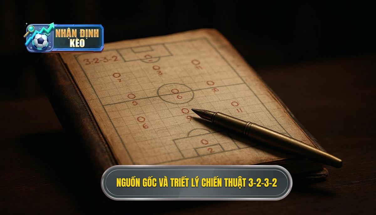 Nguồn gốc và Triết lý cơ bản của Chiến thuật 3-2-3-2