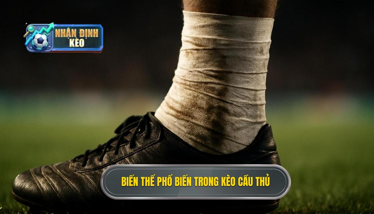Các biến thể phổ biến trong danh mục kèo cầu thủ ghi bàn