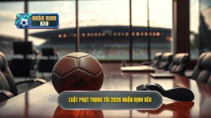Luật phạt trọng tài 2026 NHẬN ĐỊNH KÈO