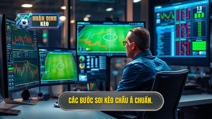 2. Các bước soi kèo châu Á hôm nay chuẩn chuyên gia