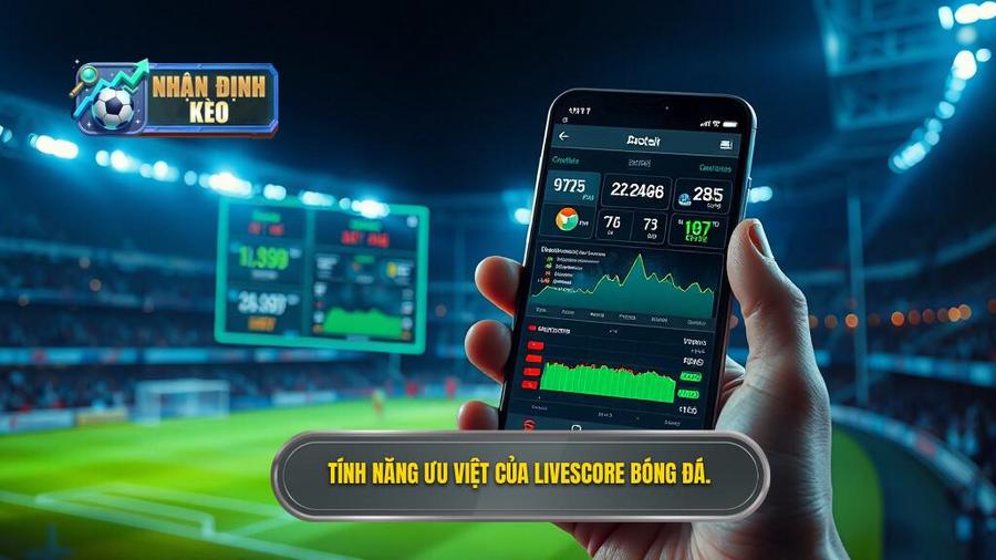 Những tính năng ưu việt khi theo dõi Livescore bóng đá hôm nay