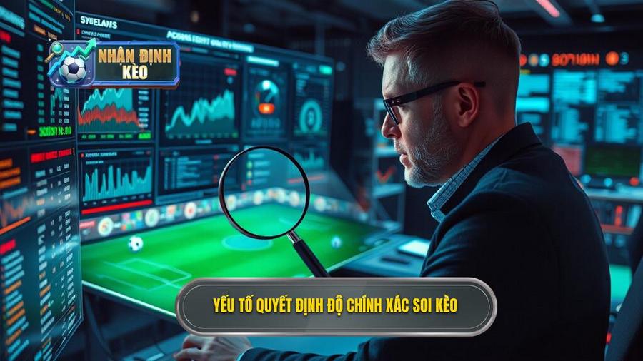 2. Các yếu tố then chốt quyết định độ chính xác khi soi kèo