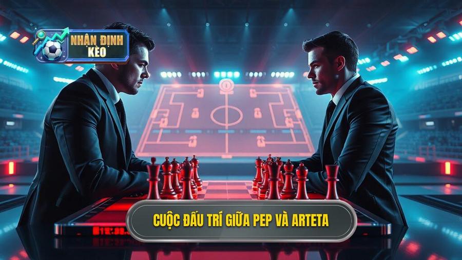 Phân tích chiến thuật: Bàn cờ của Pep và Arteta