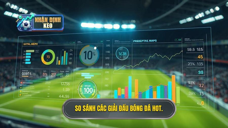 Bảng so sánh các giải đấu hot trên Livescore bóng đá hôm nay