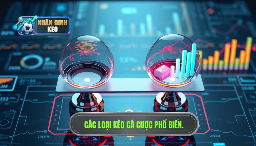 Các loại kèo cá cược phổ biến