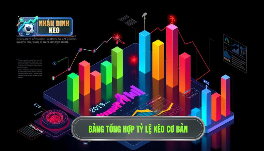 Bảng tổng hợp tỷ lệ kèo cơ bản